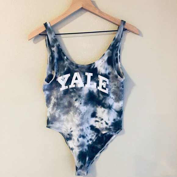 Tops - YALE Tie Dye Summer Tank Body Suit Small